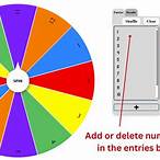 free lottery wheel generator